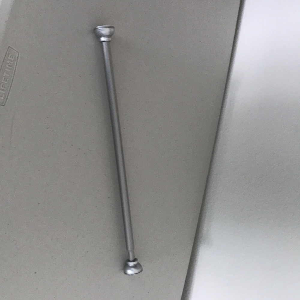 Silver Tension Rod Like New Final Sale